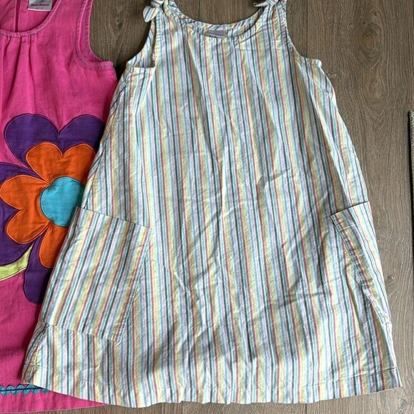 ((4 PIECE)) HANNA ANDERSSON SIZE 8 DRESS BUNDLE 100% COTTON (ONE NWT!) - Picture 2 of 14